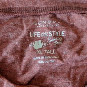 Men's button top t-shirt